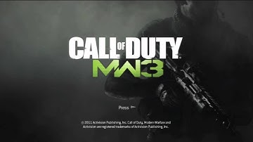 Call of Duty: Modern Warfare 3 - Main Menu Theme Music