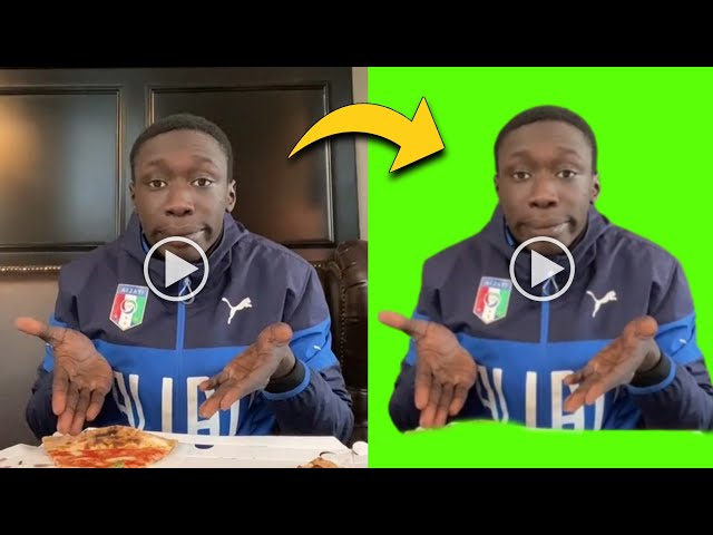 How To Convert Normal Video To Green Screen Video on Mobile class=