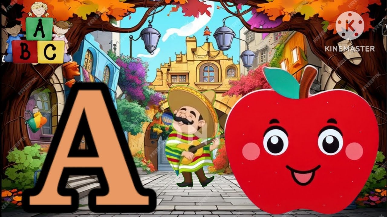 ABC phonics song for kids - Learn the Alphabet song with sounds - A for ...