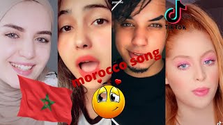  ?tiktokers perform on morocco song ?أفضل تجميعة للرقص والتقليد على أغنية مغربية