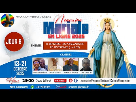 NEUVAINE MARIALE 2025 Jour8 