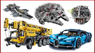 LEGO COMPILATION Best Of All Construction Lego Technic Sets - Speed Build -  Brick Builder 