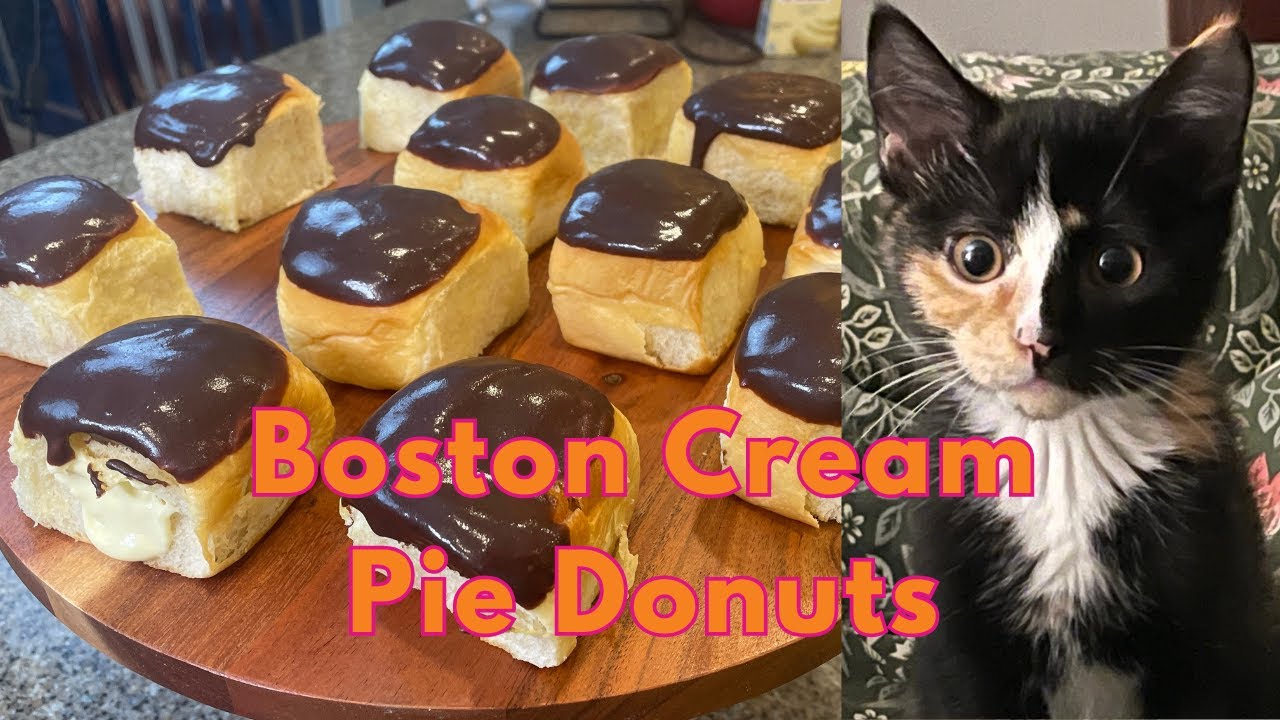 Make Irresistible Boston Cream Pie Donuts Today