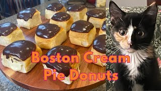 Make Irresistible Boston Cream Pie Donuts Today