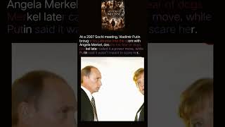 Putin’s Dog vs Merkel: A Chilling Power Move?