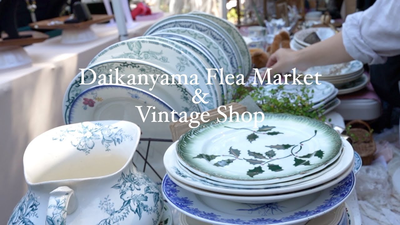 Autumn Daikanyama Flea Market and Popular Vintage Furniture Stores