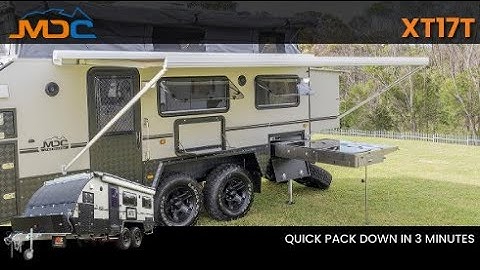 Quick Pack down: MDC XT17T Offroad Caravan