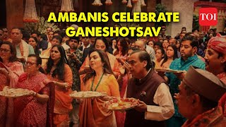 Ganesh Chaturthi Politicians, B-Town Celebrities Visit Ambanis Grand Celebration Of Festival