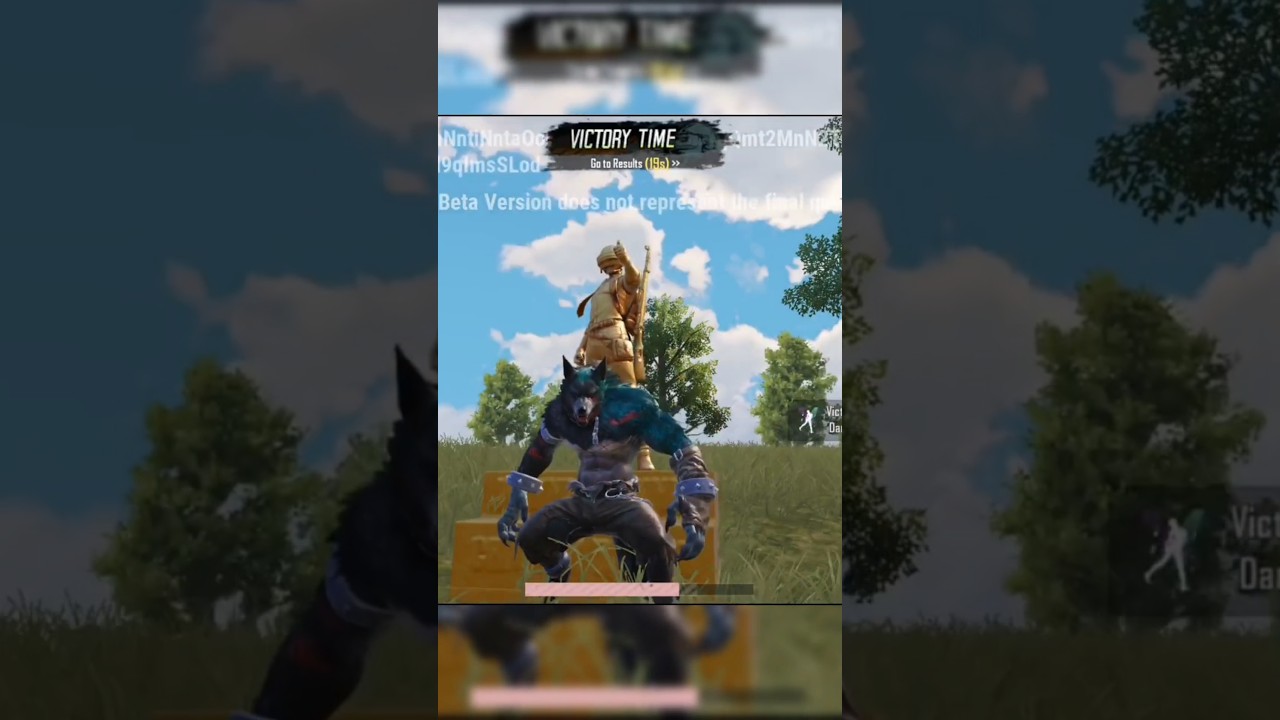 Обзор на оборотня в обновлении 3.4 PUBG mobile  