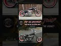 Red Wheel Bobber vs Old School Chopper | Custom Bike Battle 🔥
