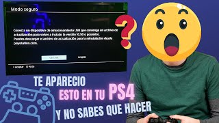 Te salio el mensaje 'Conecta un dispositivo de almacenamiento USB...' en tu PS4, aquí la solución.