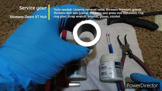 Servicing Shimano Deore Xt Hub M8110
