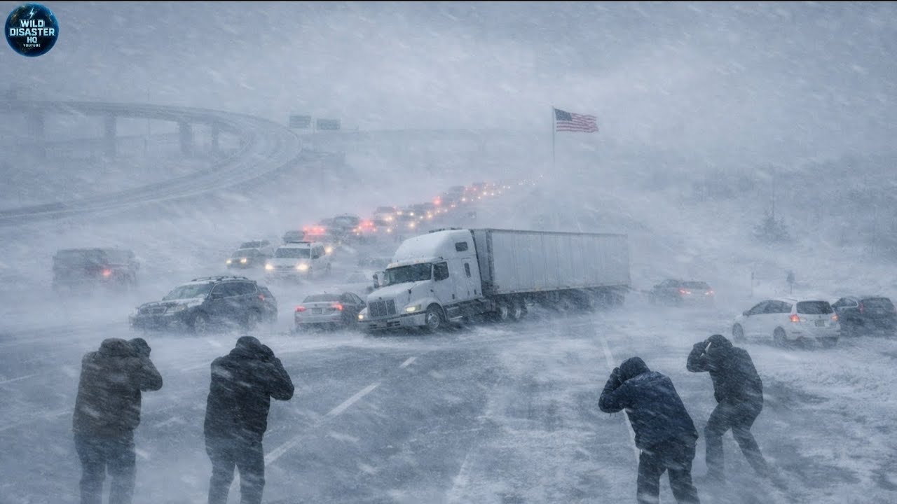 USA Crippled by Snow and Ice;180+ Million Affected Across Dozens of States in Historic Winter Storm 