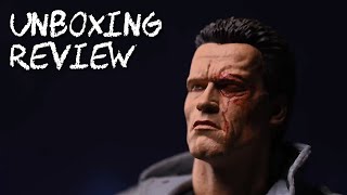 The Terminator Ultimate T-800 (Tech Noir) Action Figure By NECA Toys Unboxing Review 