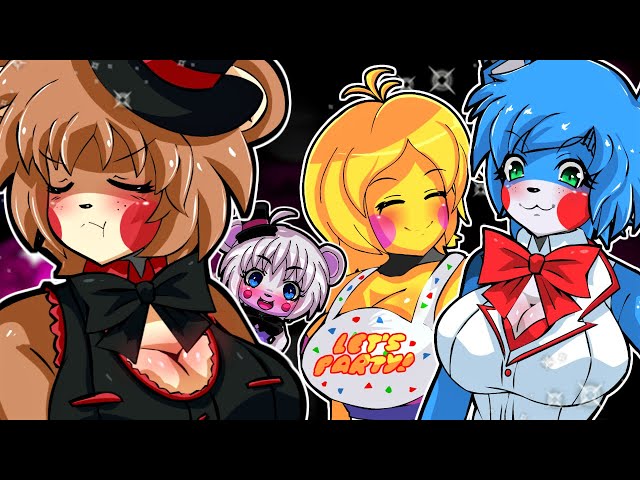 VISITING the FNaF ANIME GIRLS in A NEW LOCATION! (FNIA: Expanded