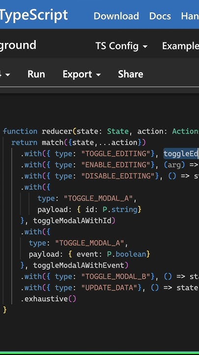Use pattern matching in your Javascript Code: ts-pattern - YouTube image.