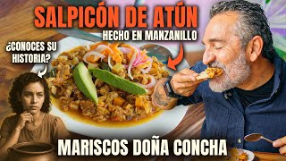 EL MEJOR SALPICÓN DE MÉXICO nació en MANZANILLO | Historia Mariscos Doña Concha | Colima Sabe