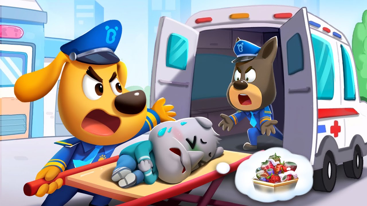 الطعام المتسخ - نقيب لابرادور | بيبي باص | BabyBus