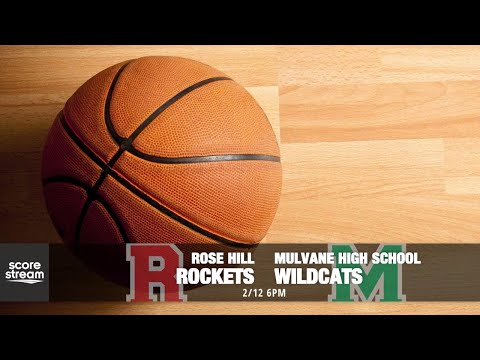 Mulvane High School Basketball VS Rosehill Homecoming Night 2021