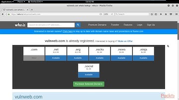 Web Security:  Discovering the Infrastructure of Web Applications | packtpub.com