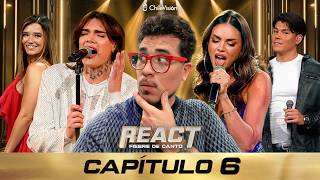🔴 FIEBRE DE CANTO  🤩 CAPÍTULO 06 🎤 EN VIVO REACT CON CLAUDIO MICHAUX✨