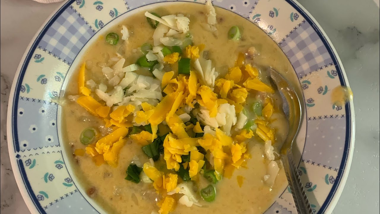 Картофельный суп с начинкой | Уютный, тёплый и вкусный | Имитатор Longhorn, но ЛУЧШЕ