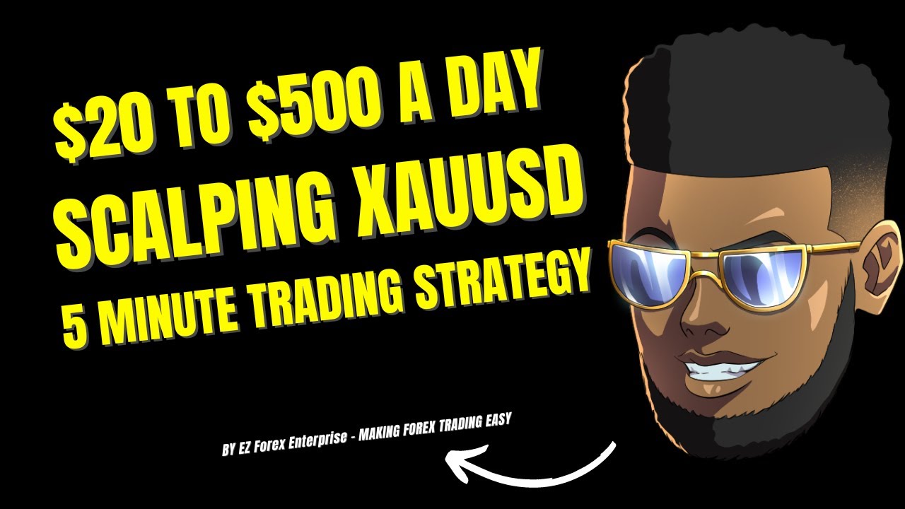 $20 TO $500 XAUUSD Forex BEGINNER scalping trading strategy - YouTube
