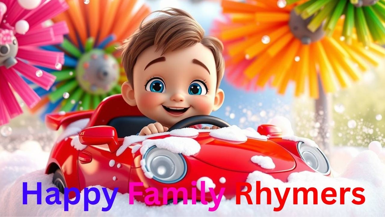 Splash Splash Car Wash Fun! | Vehicles Song for Kids | Nursery Rhymes