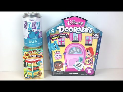 Disney Collectibles: Monster Inc Funko Soda, Doorables, Toy Story Re-ment  Blind Box - YouTube