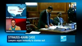 Strauss-Kahn lawyers seek dismissal of maid's civil suit
