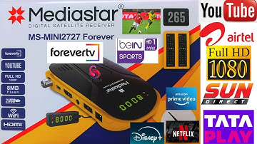 Mediastar MS-MINI 2727 FOREVER Full HD Satellite Reciver