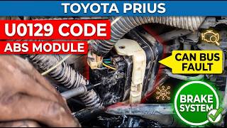 How to Fix Toyota U0129 Code | Lost Communication With Brake System Control Module
