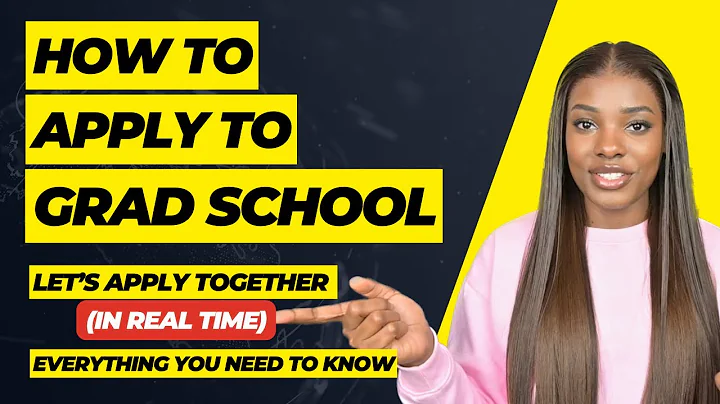 How To Apply To Graduate School abroad | Masters in the U.S. | Scholarship application