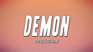 B-Lovee \& Coi Leray - Demon (Lyrics)