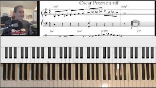 The Oscar Peterson riff that got me started in jazz 🎹 @TonyWinston