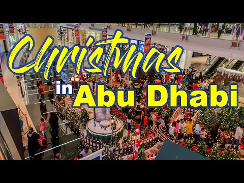 वीडियो: अबू धाबी में प्रस्तुत किया गया सबसे शानदार क्रिसमस ट्री