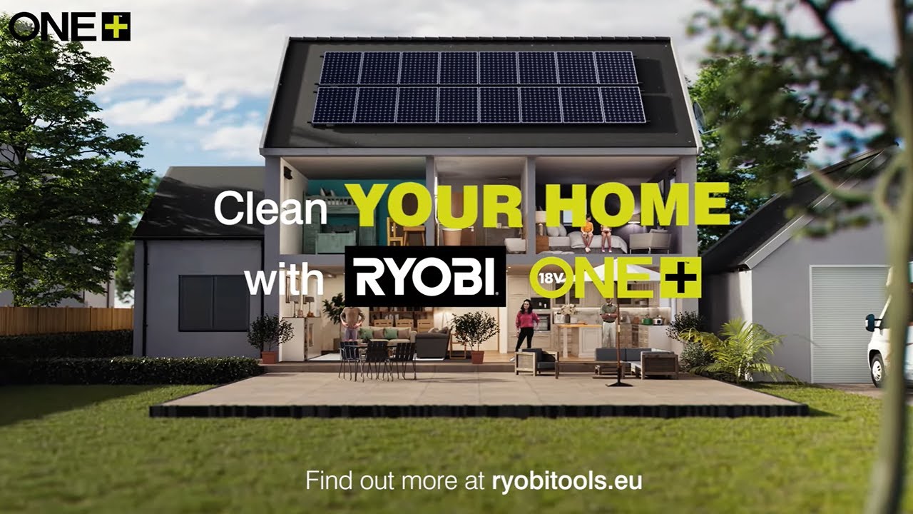 Clean your home with RYOBI® ONE+™