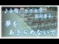 カラオケ 合唱 「夢をあきらめないで」岡村孝子 歌詞字幕付き