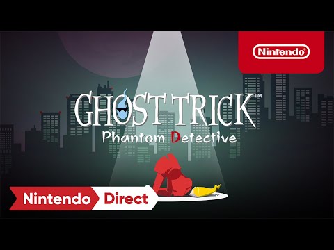 Ghost Trick: Phantom Detective - Announcement Trailer - Nintendo Switch