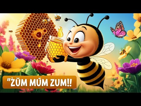 🐝🌸 Abejita Chiquitita y la Flor Arcoíris 🌈 | Canción Infantil en Español | Música para Niños