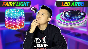So Sánh Đèn Led ARGB - Đèn Led Fairy Light giống và khác nhau? | vua đèn led