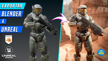 😱como exportar personajes con ANIMACIONES de BLENDER a UNREAL ENGINE 5😱