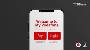 How to make payment for your Fixed Broadband via Vodafone Cash using the Web Self -care Portal.