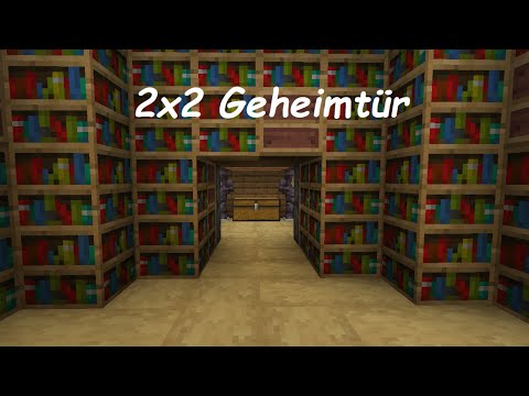 Minecraft 2x2 Geheimtür (Java)