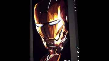 Iron Man drawing using Procreate in iPad Pro  #ironman #digitalart #ipad #procreate #illustration