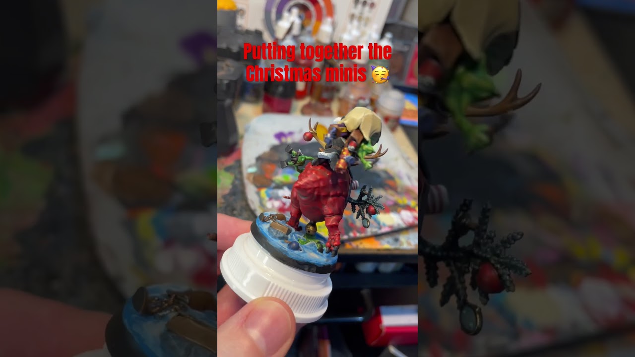 Christmas minis assembled 