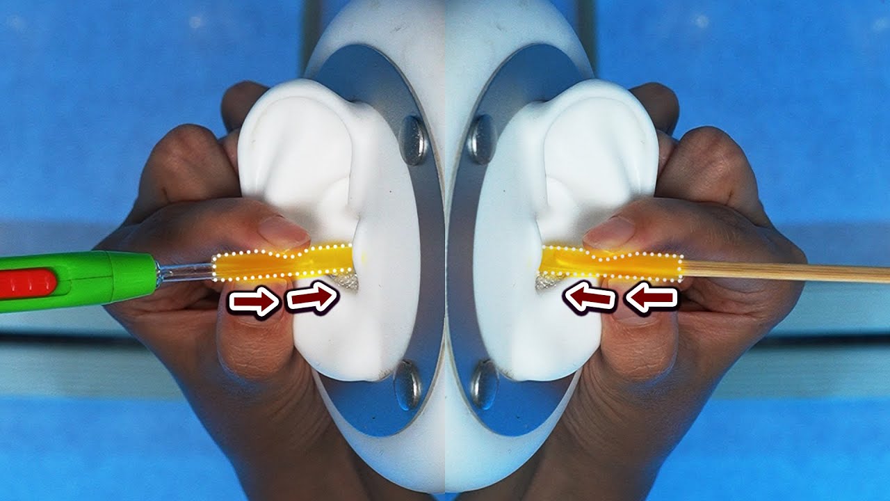 ASMR 좁고 깊은 귀속으로 천천히.. 긴 통로 귀청소 (노토킹)