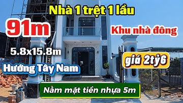 Đất Cần Giuộc Giá Rẻ| Nhà 1 trệt 1 lầu đường nhựa khu nhà đông 3 phòng ngủ vào ở ngay.