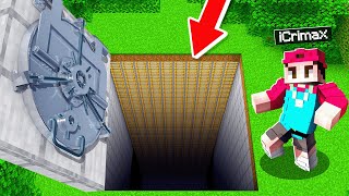 Ich FINDE einen VERBOTENEN BUNKER in MINECRAFT!