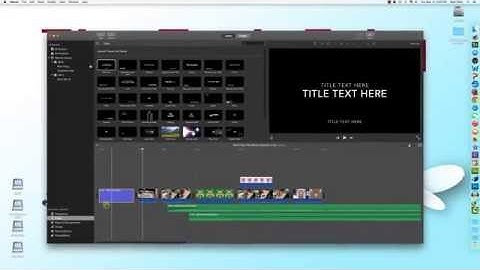 iMovie 10 for Yosemite Tutorial 8: Title Cards, Subtitles, and Credits